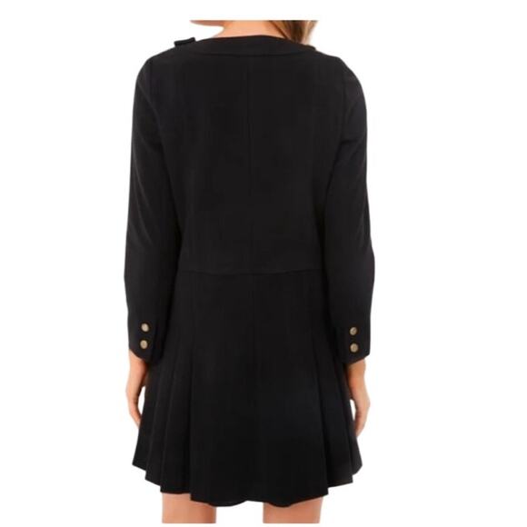 Tuckernuck‎ XS Black Whitney Military Style Dress NEW - Picture 4 of 14